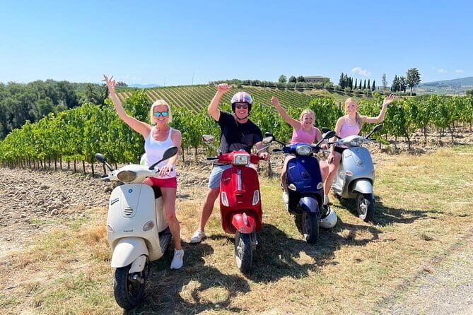 Afternoon Tuscany Vespa Tour from Florence with Wine Tasting - What to Expect from the Afternoon Tuscany Vespa Tour