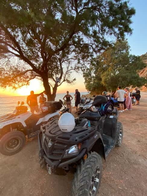 Agia Pelagia: Sunset or Morning Quad Tour & Ghost Town Visit - Authenticity and Value