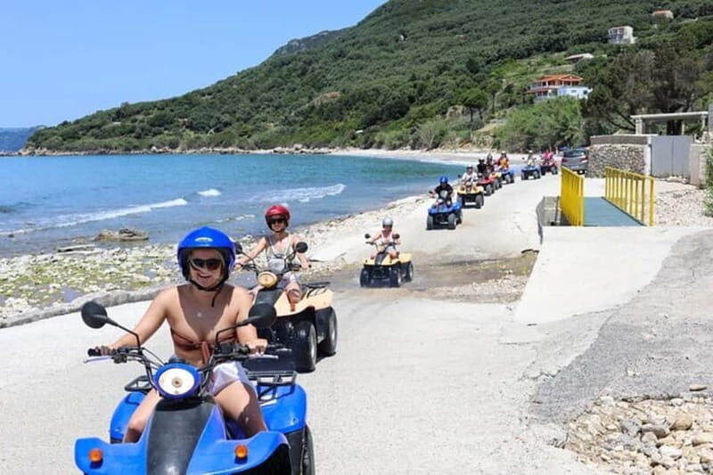 Agios Gordios: Corfu ATV Quad Tour with Lunch at Pink Palace - Key Points