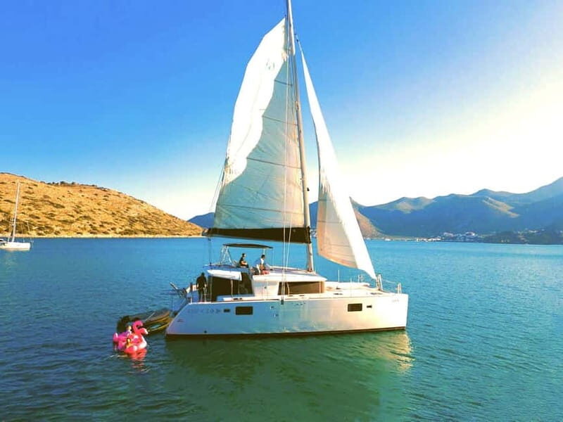 Agios Nikolaos: Luxury Catamaran to Spinalonga with Lunch - Key Points