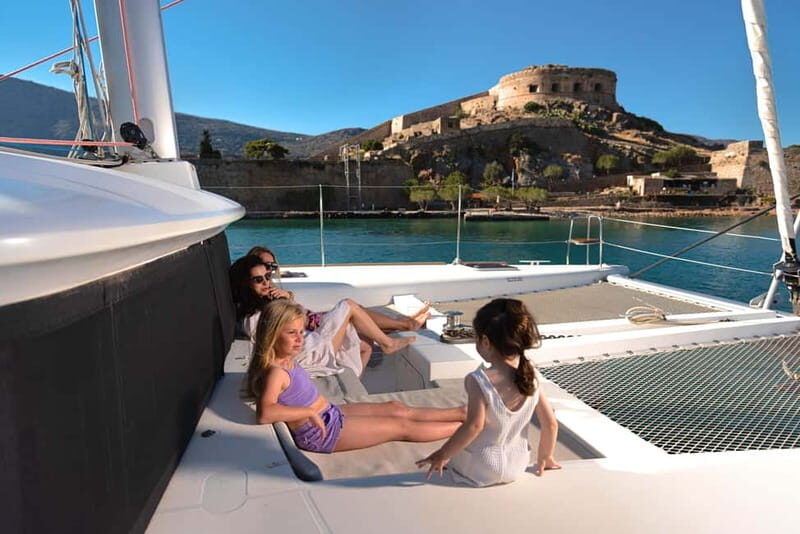Agios Nikolaos: Luxury Catamaran to Spinalonga with Lunch - Uninterrupted Relaxation with Unlimited Drinks