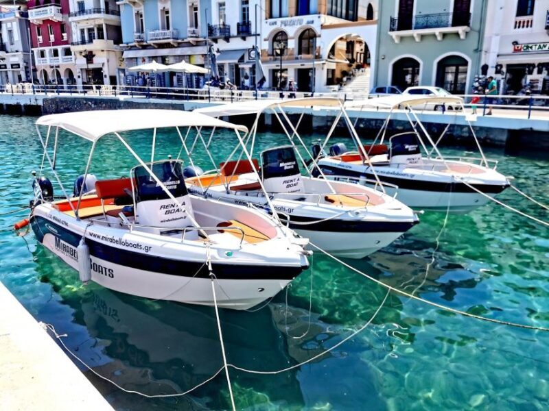 Agios Nikolaos: Motorboat or Speedboat Rental - Agios Nikolaos: Motorboat or Speedboat Rental – An Authentic Crete Experience