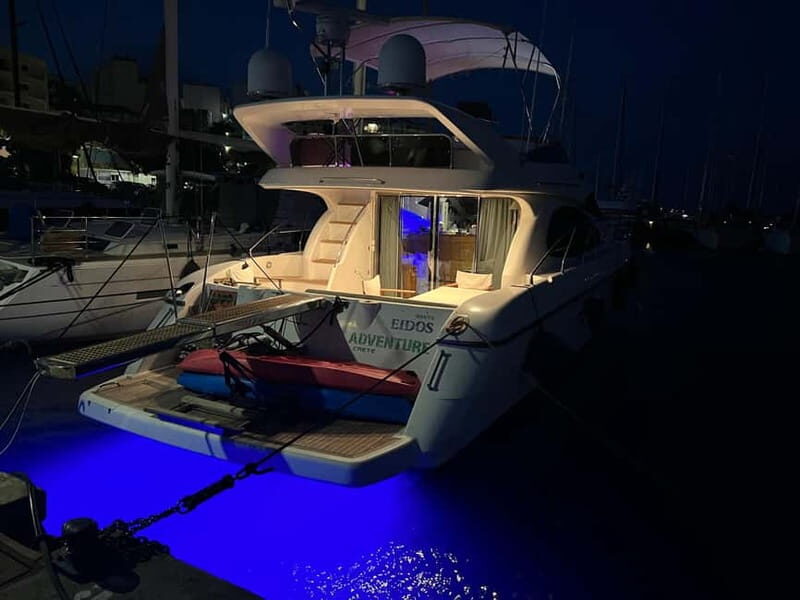 Agios Nikolaos: Wine Tasting&Food-Evening on Yacht in Marina - Key Points