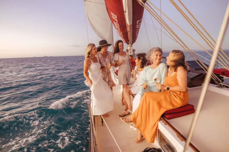 Airlie: Adults Only Sunset Sail with Aperol Spritz/Antipasto - FAQ