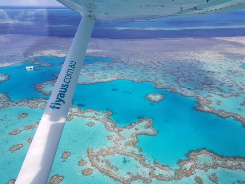 Airlie Beach: Whitsunday Islands & Heart Reef Scenic Flight - Key Points