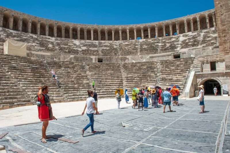 Alanya: Aspendos, Kursunlu Waterfalls and City of Side Tour - Key Points