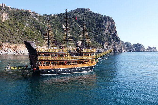 Alanya Grand Pirate Boat Tour with Lunch, Soft Drinks & Transfer - FAQ