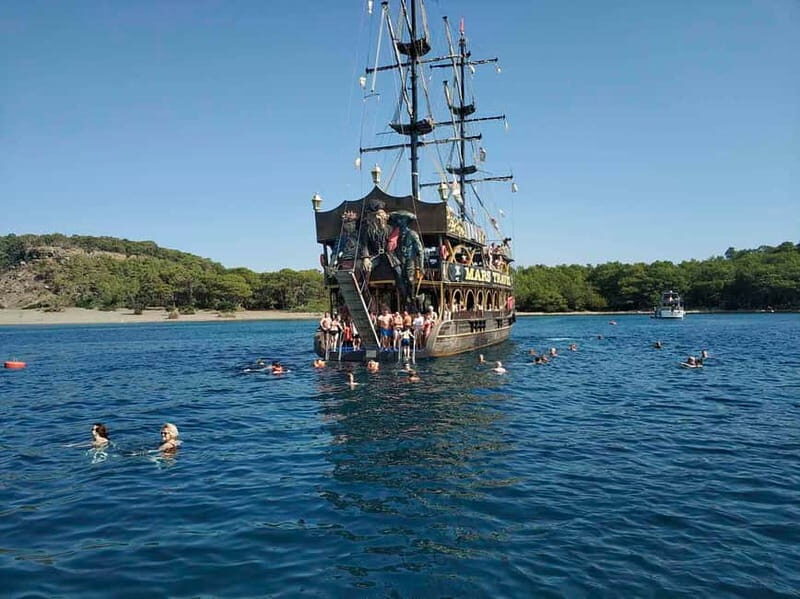 Alanya: Party Pirate Boat Trip w/Meal, Drinks, Pickup Option - Key Points