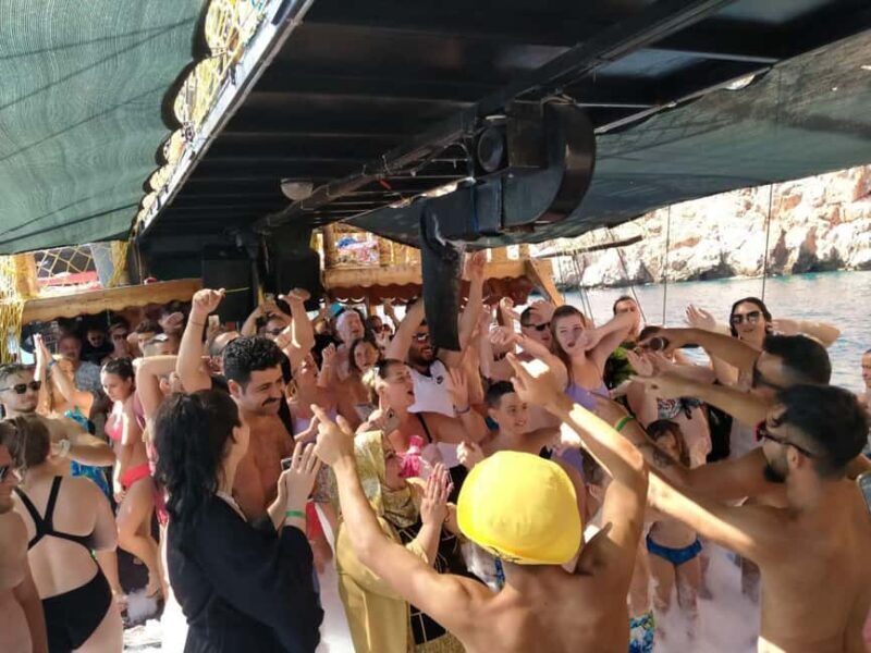 Alanya Pirate Boat: Lunch, Disco & Foam Party Included - What’s Included and What’s Not