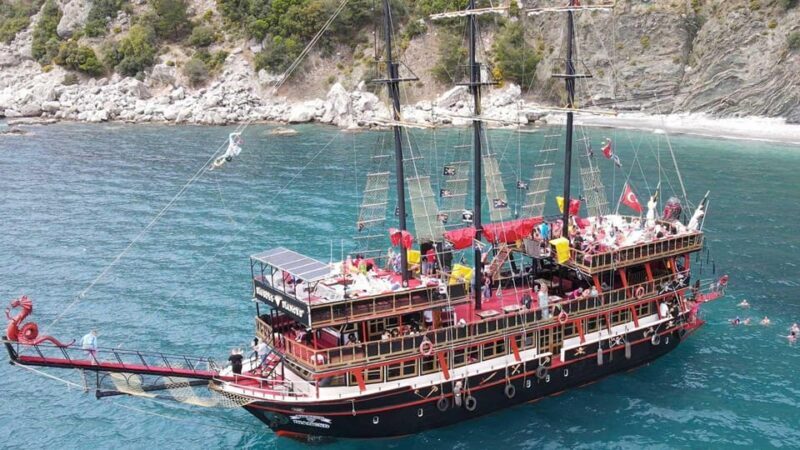 Alanya: Pirate Boat Trip with Optional Pick Up and Lunch - What’s Included and What’s Not