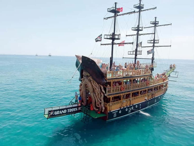 Alanya: Pirate Boat with Lunch and Unlimited Drinks - FAQs