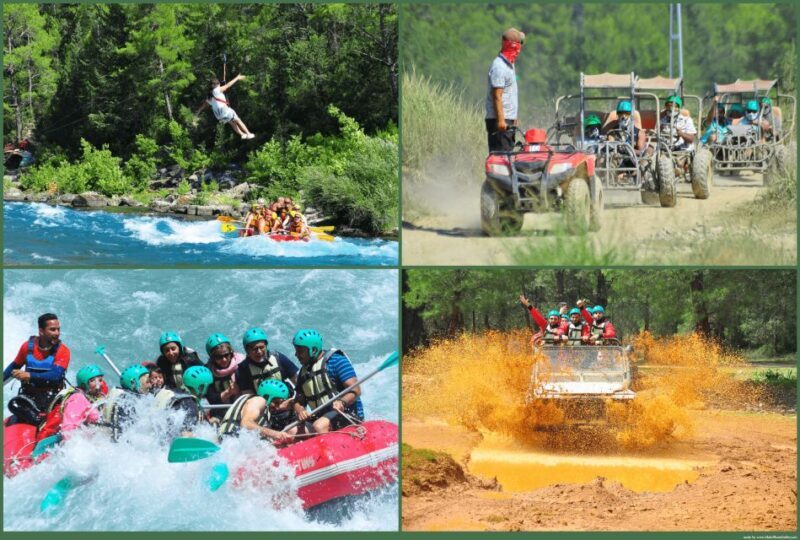 Alanya: Rafting, Zipline, Quad, Buggy, Jeep Tour with Lunch - Why This Tour Is a Great Choice