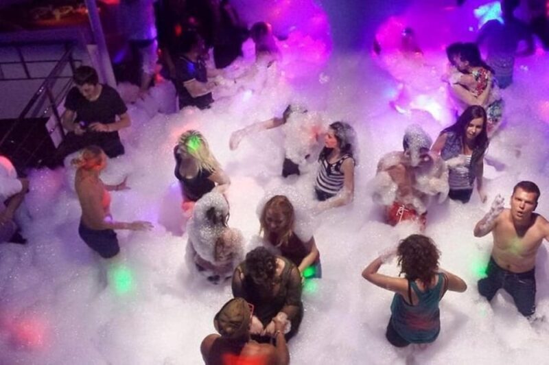 Alanya Sunset Boat: Foam Party & Dinner & Swimming Stops - Key Points