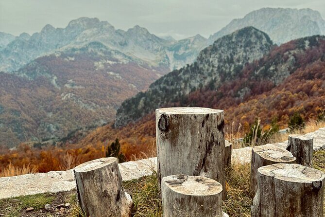 Albanian Alps Off-Road Adventure :Boge & Theth 1 Day - Qafë Thore: A Panoramic Pause