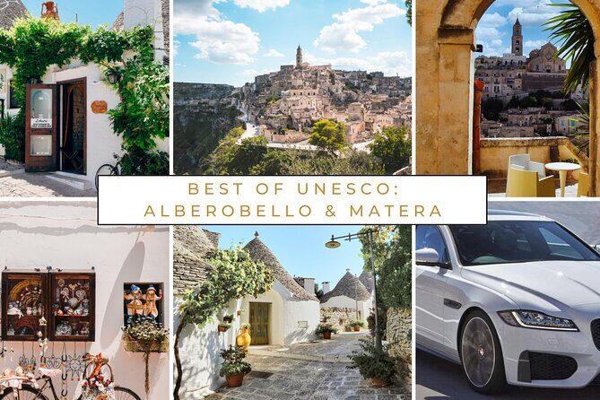 Alberobello & Matera: Private or semi-private van tour from Bari - Transportation and Comfort
