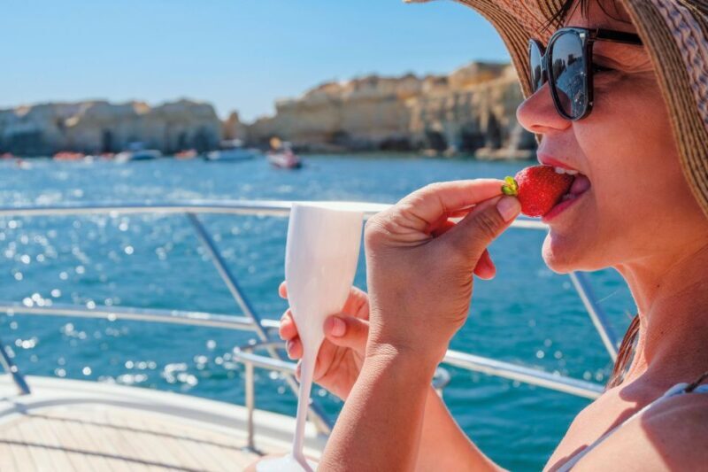 Albufeira: Algarve Private Sunset Yacht Charter - The Itinerary and What It’s Like