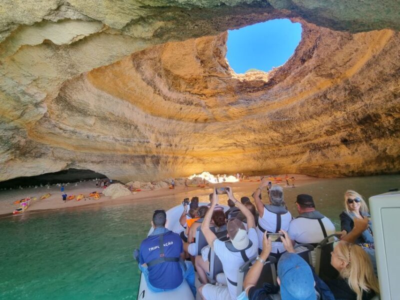 Albufeira: Benagil Cave and Dolphin Sightseeing Boat Cruise - The Sum Up