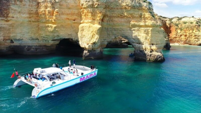 Albufeira: Catamaran Cruise with BBQ & Open Bar on the Beach - The Experience in Practice