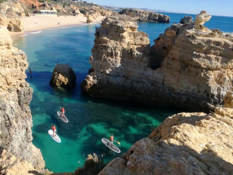 Albufeira: Caves and Beaches SUP Paddleboarding Tour - The Experience in Detail