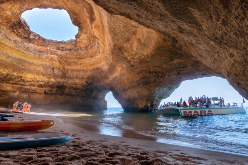 Albufeira: Caves and Coastline Catamaran Cruise to Benagil - The Itinerary Breakdown