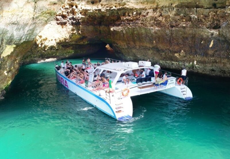 Albufeira: Caves and Coastline Catamaran Cruise to Benagil - FAQ
