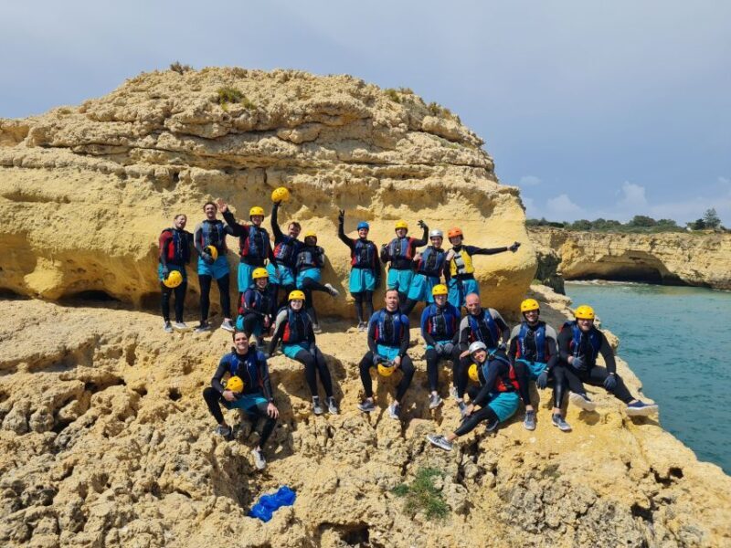 Albufeira: Guided Coasteering Tour with Cliff Jumping - The Safety and Equipment