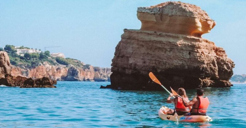 Albufeira: Kayak Tour of Hidden Caves and Secret Beaches - Moving Through the Itinerary