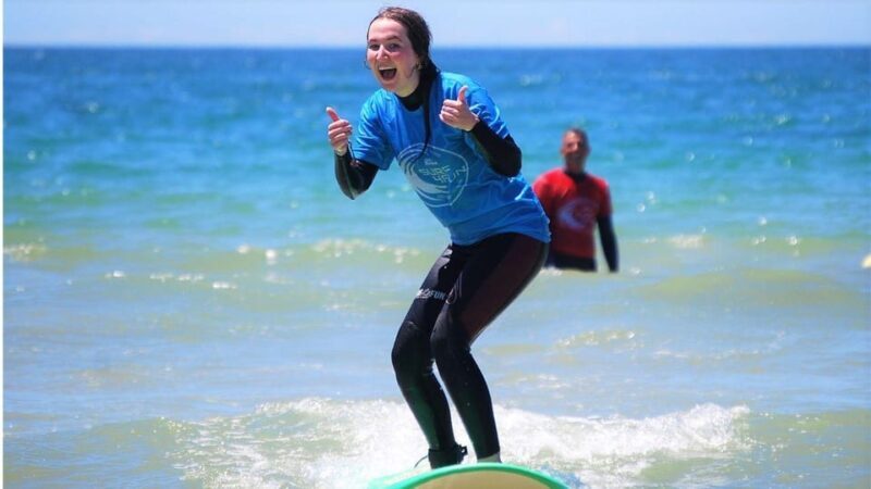 Albufeira: Private surf lesson at Praia da Galé - The location: Praia da Galé — a surfer’s dream
