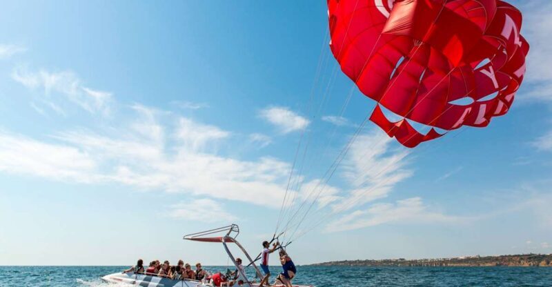 Albufeira: Single, Double or Triple Parasailing Tour - Key Points