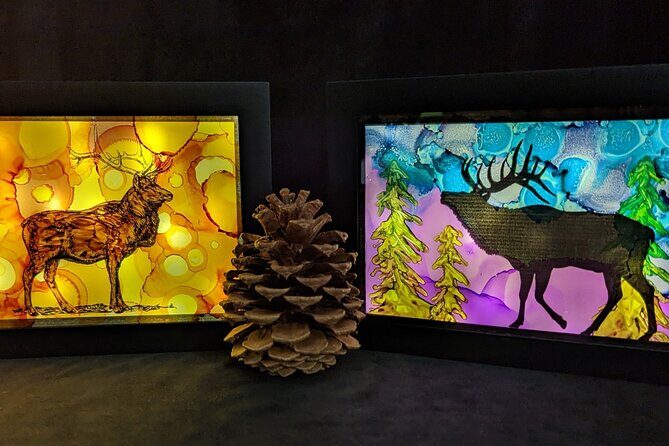 Alcohol Ink Light Boxes - Exploring the Alcohol Ink Light Boxes Tour in Estes Park