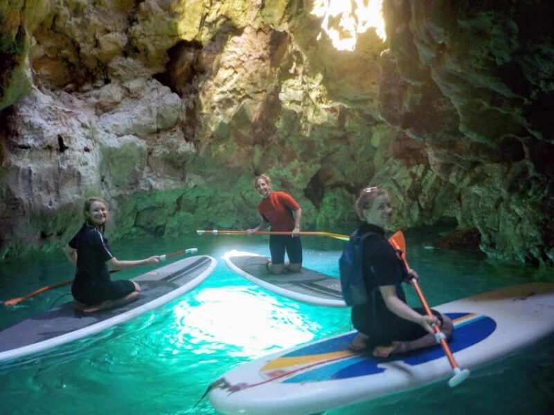 Algarve: Stand Up Paddle Tour w/ Snorkeling to Ingrina Caves - The Sum Up