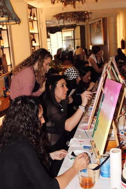 Alicante: Art Party - Paint, Sip & Fun - What to Expect from Alicante’s Art Party