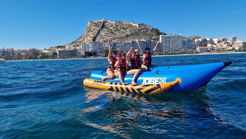 Alicante: Banana ride, Crazy Sofa y Flyfish - The Experience in Detail