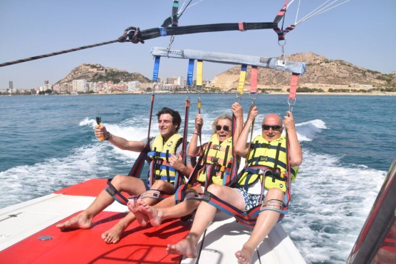 Alicante: Boat Trip and Parasailing Experience with Drink - FAQs