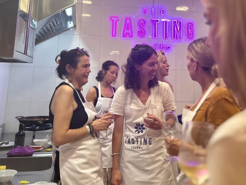 Alicante Paella Cooking Class, Tapas, Drinks and Market - The Cooking Class