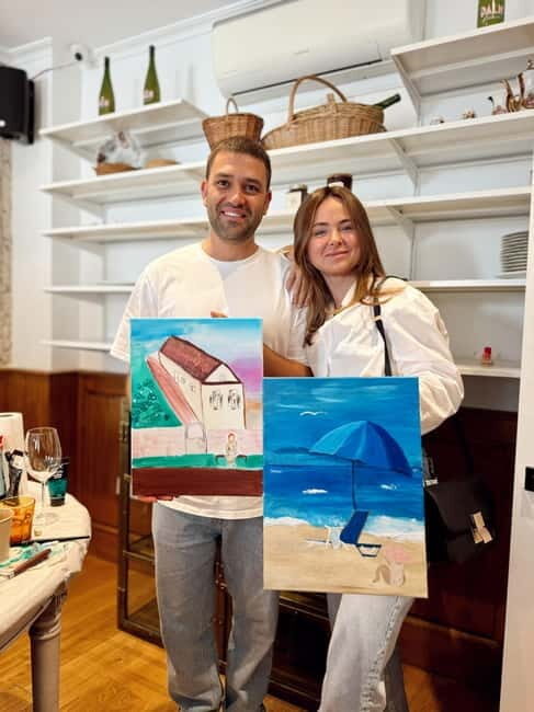 Alicante: Private Art Experience for Couples  Paint & Sip - A Closer Look at the Alicante Private Art Experience