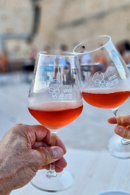 Alicante: Santa Bárbara Castle Alicante Rosé Wine Tasting - The Experience at Santa Bárbara Castle: An In-Depth Look