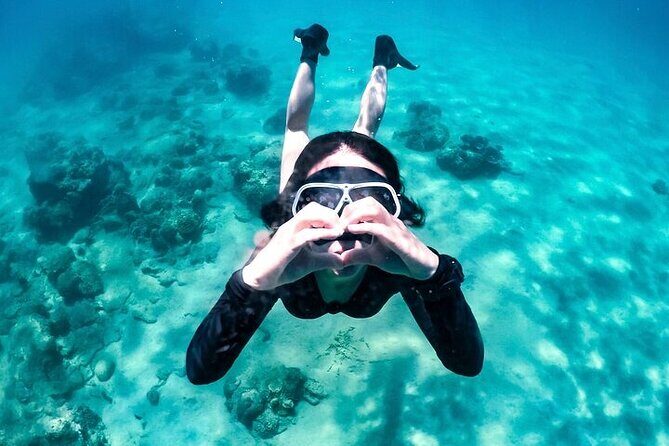 (ALL- IN) Bali Snorkeling Blue Lagoon with Waterfall - Key Points