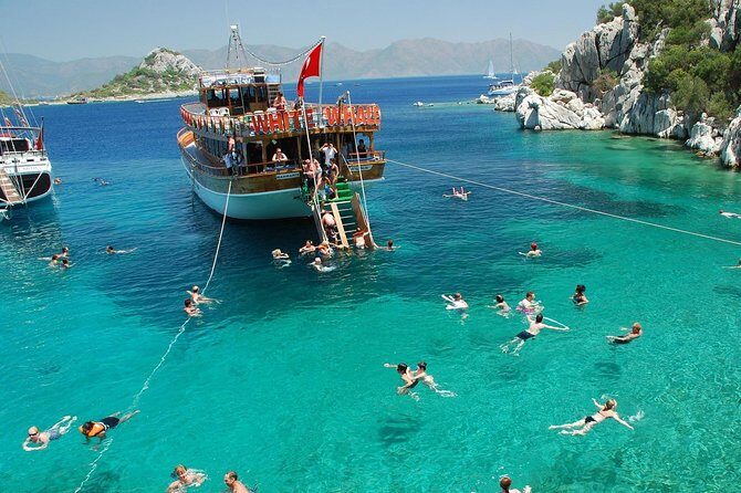 All Inclusive Boat Trip with Turunc and Kumlubuk break from Marmaris - Practical Details