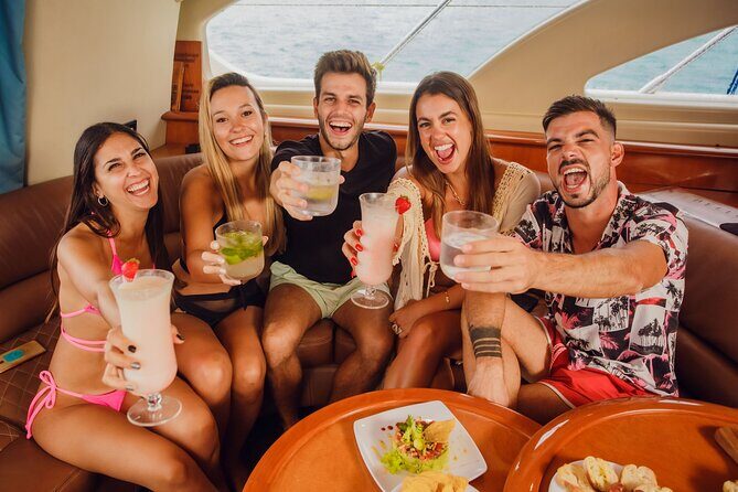 All Inclusive Cancun: 9hrs Coast & Fun 50' Cranchi Mediterranee - A Closer Look at the Itinerary