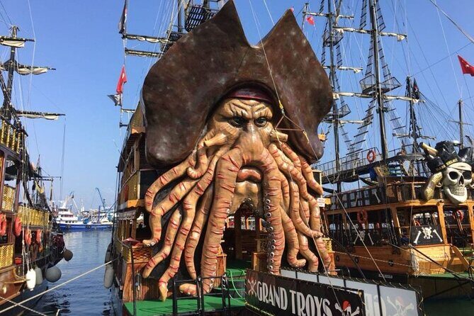 All-inclusive Pirate Boat Trip in Alanya - Stops and Activities: What You Can Expect