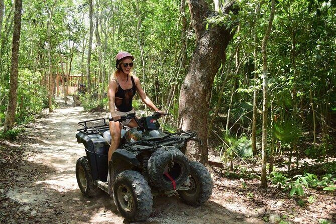 Amazing ATV (single) Cenote and Ziplines with Transfer from Playa del Carmen - FAQ