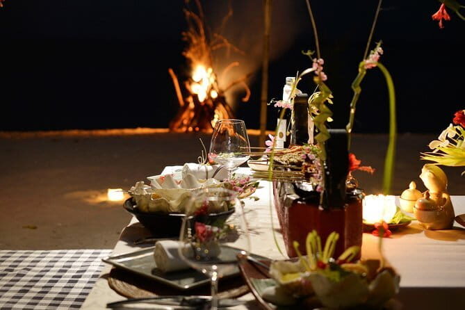 Amazing Lombok BBQ Beach Sunset Dinner - A Romantic Sunset Beach Dinner in Lombok That Wont Disappoint