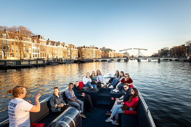 Amazing Open Boat Amsterdam Canal Cruise With Two Drinks Incl. - Route Breakdown and Sights