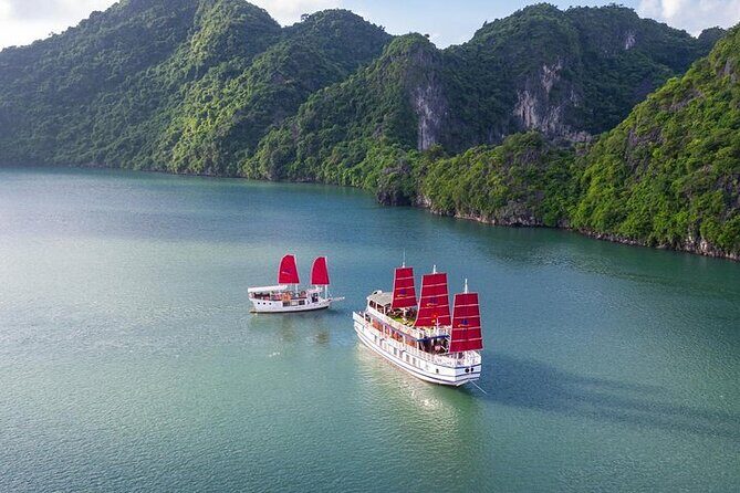 Amazing Sails 5* Luxury 1 Day Tour Halong Bay with 2 way transfer - Key Points