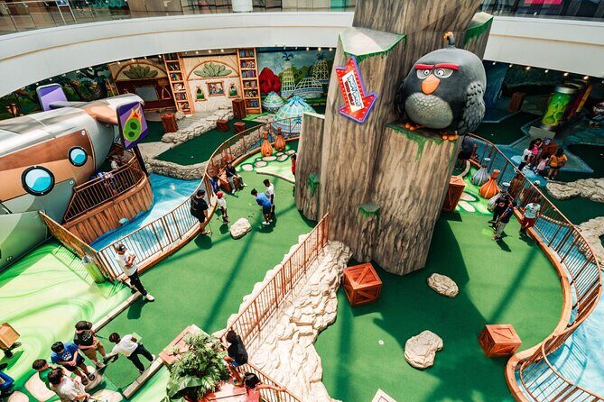 American Dream Angry Birds Indoor Mini Golf Ticket - What Is the American Dream Angry Birds Mini Golf?