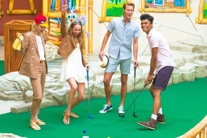 American Dream Angry Birds Indoor Mini Golf Ticket - Practical Details