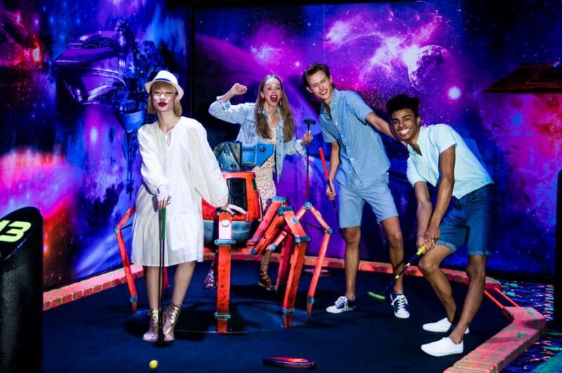 American Dream: Blacklight Mini Golf Entry Ticket - A Fun-Filled Mini Golf Adventure in New Jersey: Blacklight Mini Golf at American Dream