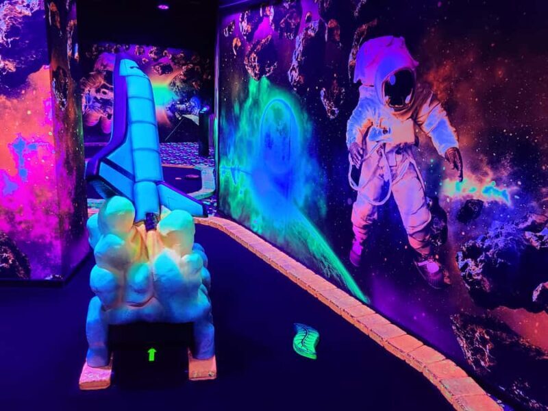 American Dream: Blacklight Mini Golf Entry Ticket - What Makes This Mini Golf Experience Special