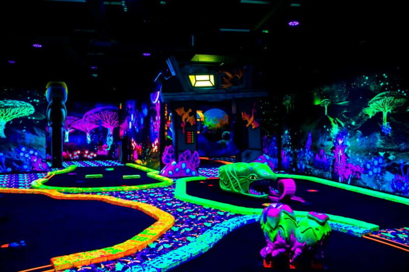 American Dream: Blacklight Mini Golf Entry Ticket - The Value Proposition